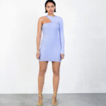 TININIO ONE SLEEVE MINI DRESS