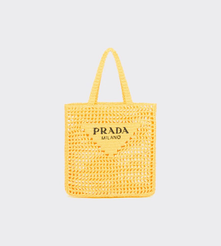 RAFFIA TOTE BAG