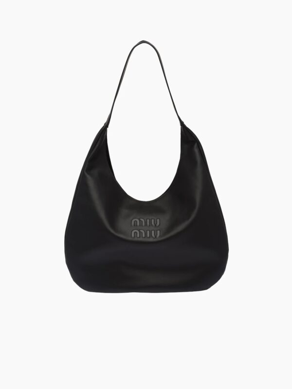LEATHER HOBO TOTE BAG