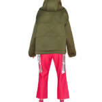 FLARED NEOPRENE PANTS