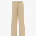 CHUNO PANTS WITH EMBROIDERED LOGO