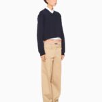 CHUNO PANTS WITH EMBROIDERED LOGO