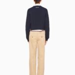 CHUNO PANTS WITH EMBROIDERED LOGO
