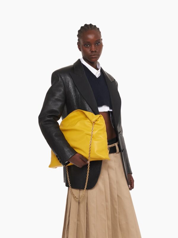 RUNWAY LEATHER SHOULDER BAG