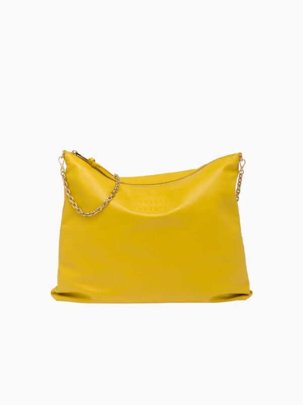 RUNWAY LEATHER SHOULDER BAG