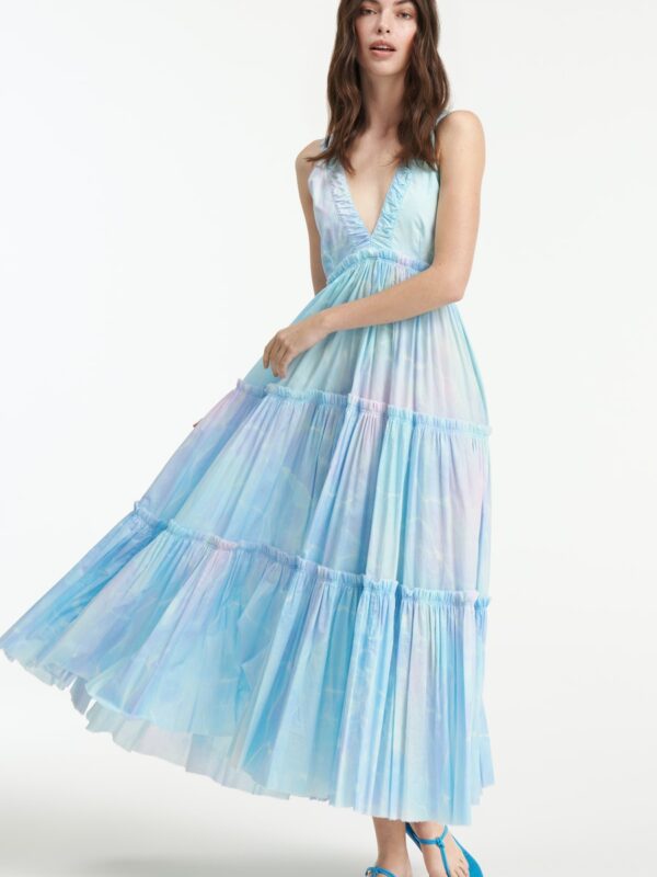 INTO THE BLUE DRESS