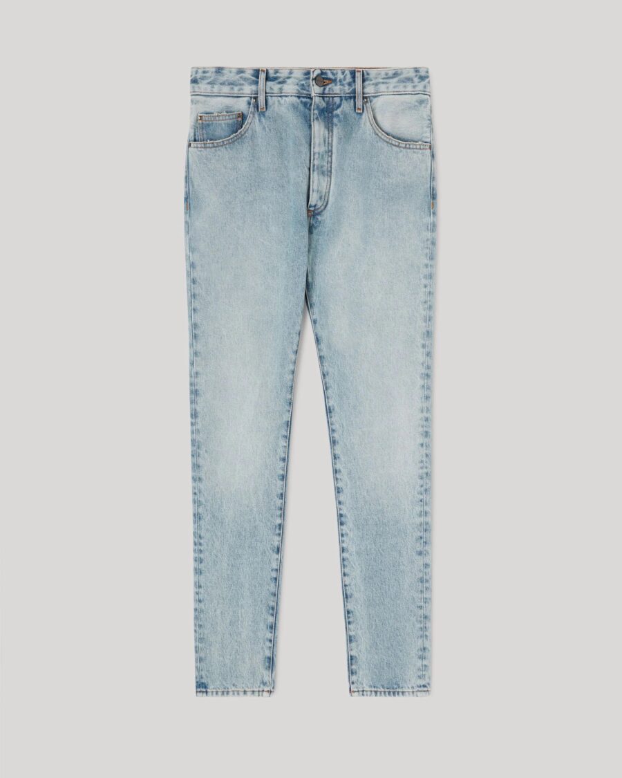 BACK LOGO DENIM