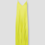 PLISSE' LONG DRESS