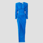 RUCHED MAXI DRESS
