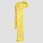 BRAIDED SILK ORGANZA OVERSIZED SCARF