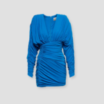 RUCHED MINI DRESS