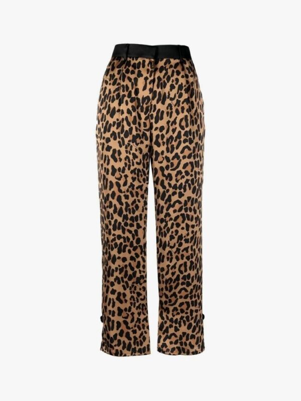 LEOPARD PRINT PANTS