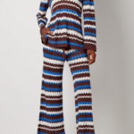 PATTERN LONG TROUSERS