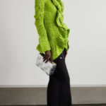 RUCHED SATIN JACKET