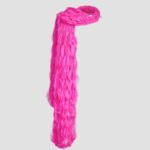 BRAIDED SILK ORGANZA OVERSIZED SCARF