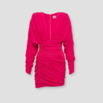 RUCHED MINI DRESS
