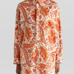 GE01 FLORAL PAISLEY SHIRT WITH ETRO CUBE LOGO
