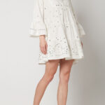 MIRRORS EMBROIDERED KAFTAN
