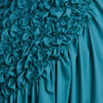 DRAPED RUCHED DRESS