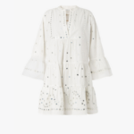 MIRRORS EMBROIDERED KAFTAN