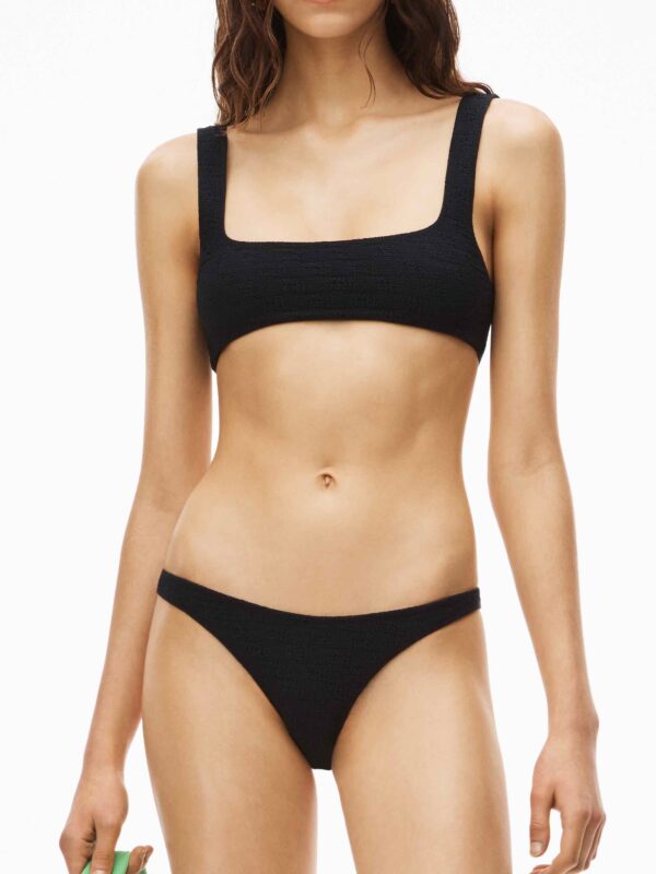 LOGO JERSEY TEXTURED BIKINI
