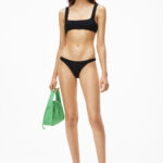 LOGO JERSEY TEXTURED BIKINI