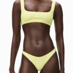 LOGO JERSEY TEXTURED BIKINI