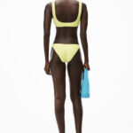 LOGO JERSEY TEXTURED BIKINI