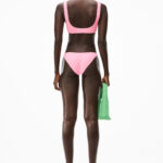 LOGO JERSEY TEXTURED BIKINI