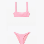 LOGO JERSEY TEXTURED BIKINI