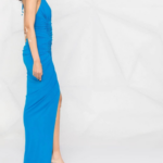 DRAPED DRESS