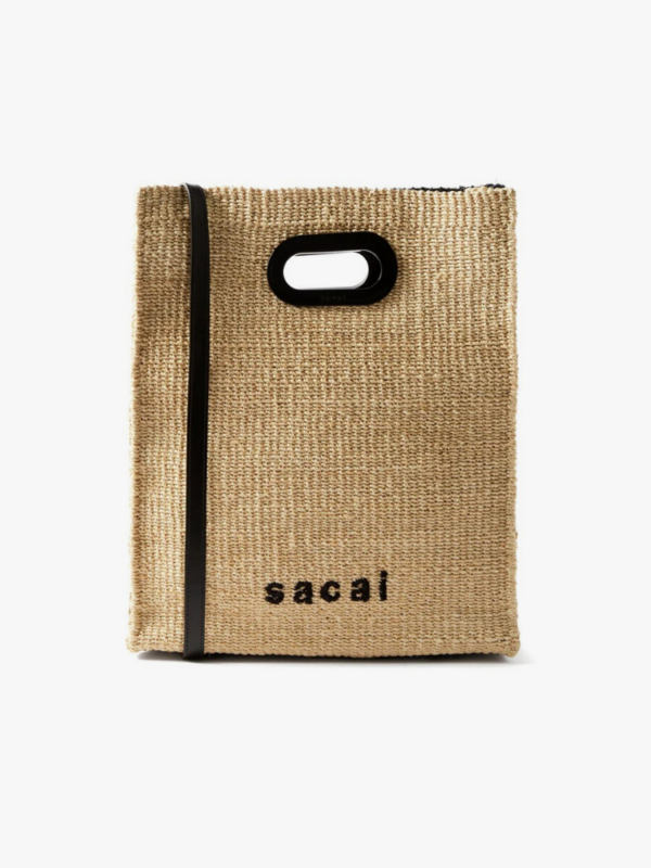 MEDIUM RAFFIA SHOPPER BAG