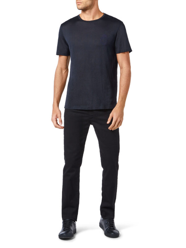 CREWNECK JACQUARD TEE