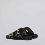 TROMPE L'ŒIL JACQUARD TWO-STRAP SLIDE