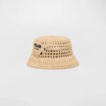 RAFFIA BUCKET HAT