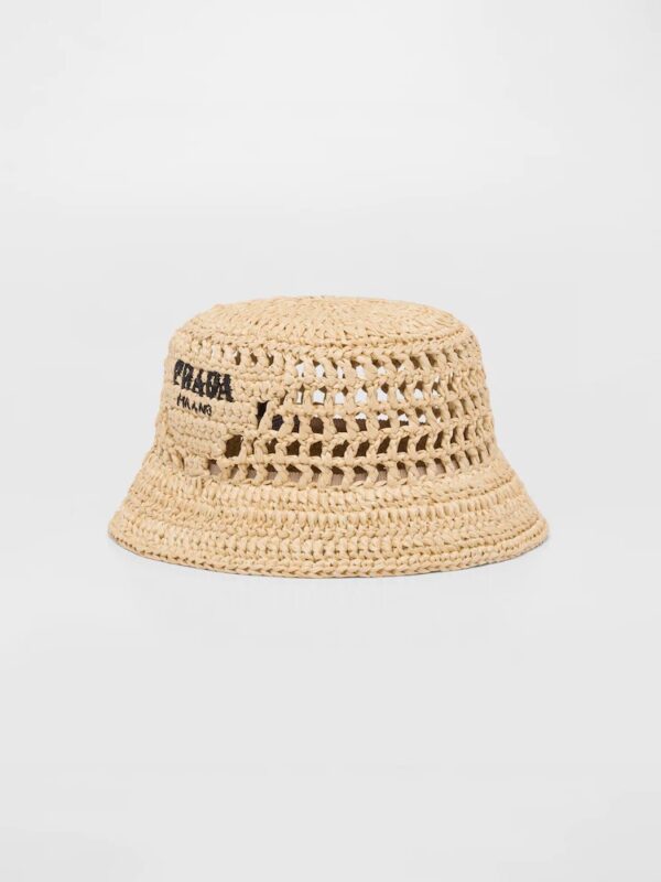 RAFFIA BUCKET HAT