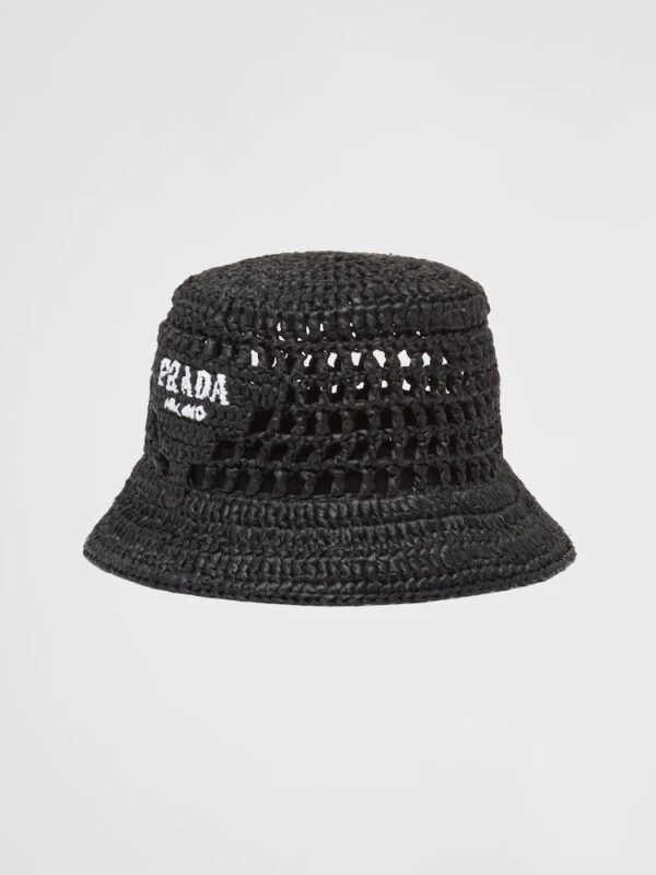RAFFIA BUCKET HAT