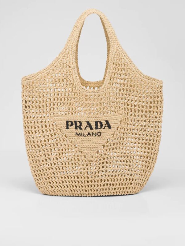 RAFFIA TOTE BAG