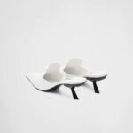 BRUSHED LEATHER MULES