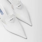 BRUSHED LEATHER MULES