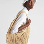 RAFFIA TOTE BAG
