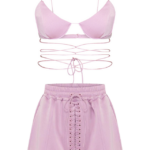 SATIN TWO PEICE SET