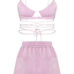 SATIN TWO PEICE SET