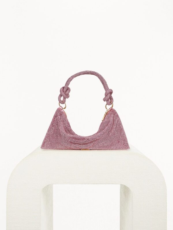 HERA NANO RHINESTONE SHOULDER BAG