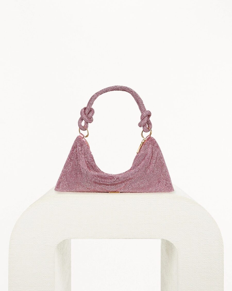 HERA NANO RHINESTONE SHOULDER BAG