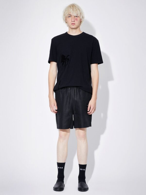 PABLO TEE WITH BLACK PALM TREE