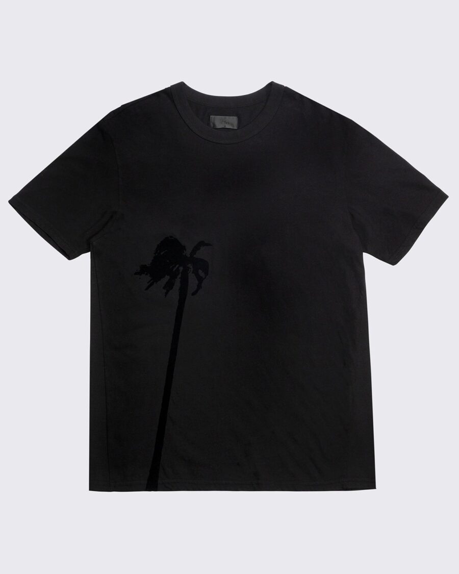 PABLO TEE WITH BLACK PALM TREE