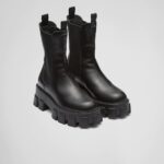 MONOLITH BRUSHED LEATHER BOOTS