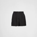 JACQUARD CREPE DE CHINE SHORTS