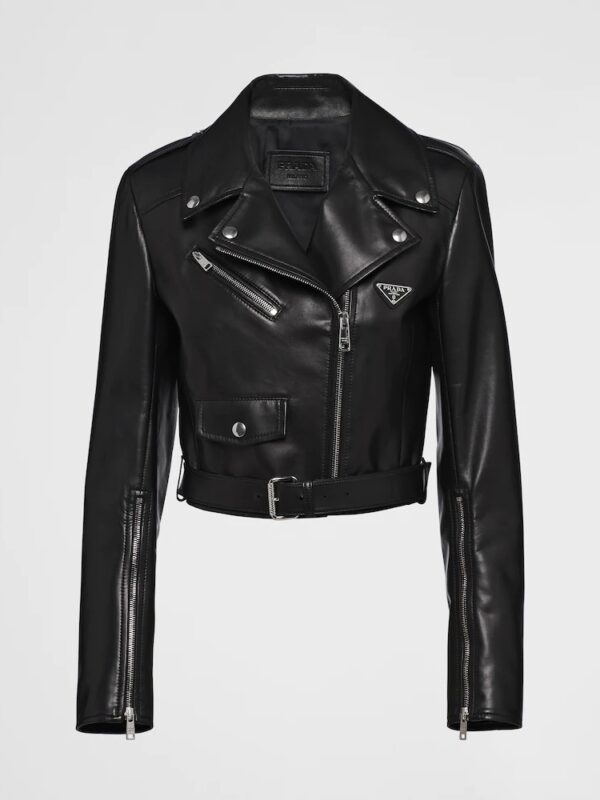 NAPPA LEATHER BIKER JACKET